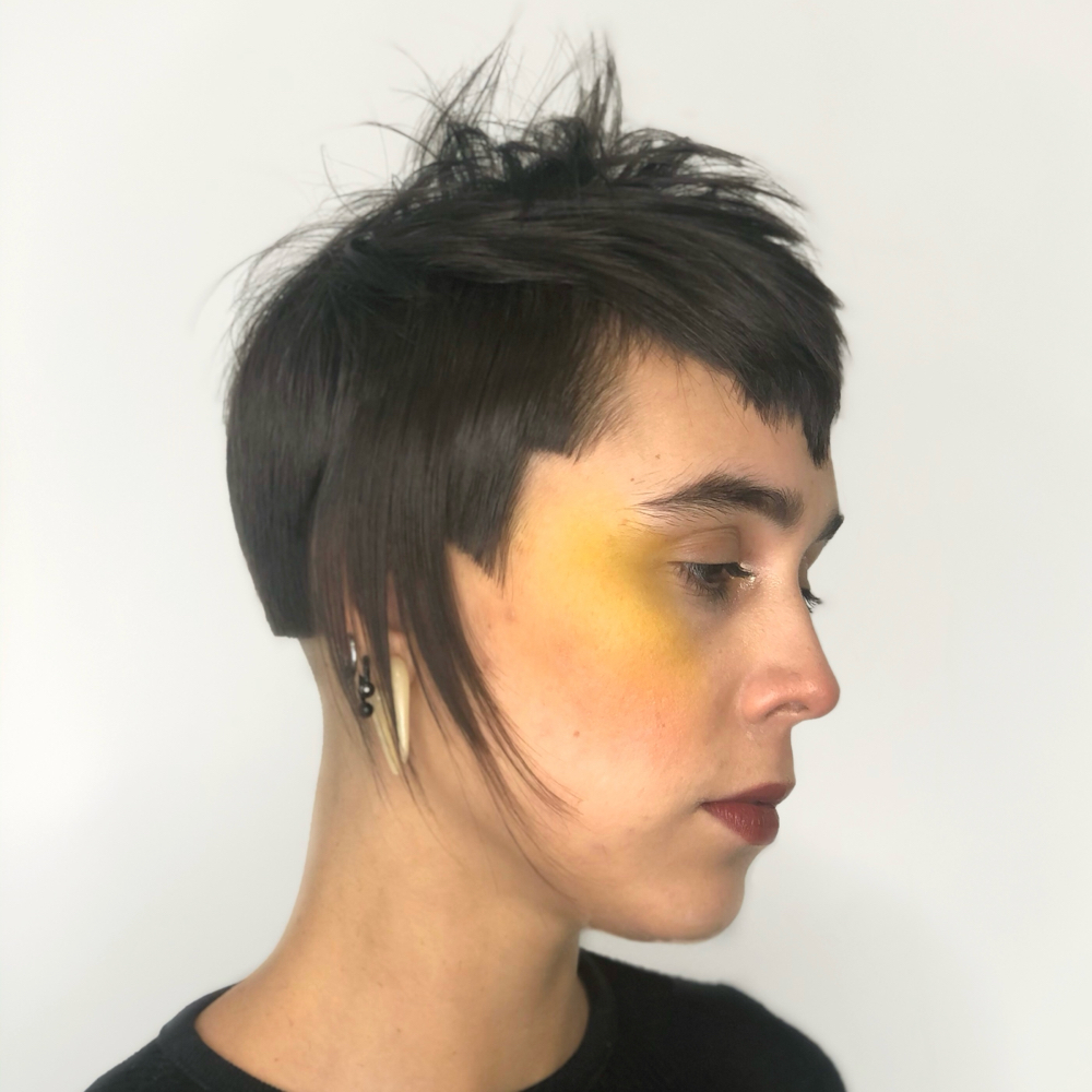 new haircut / major change / aj