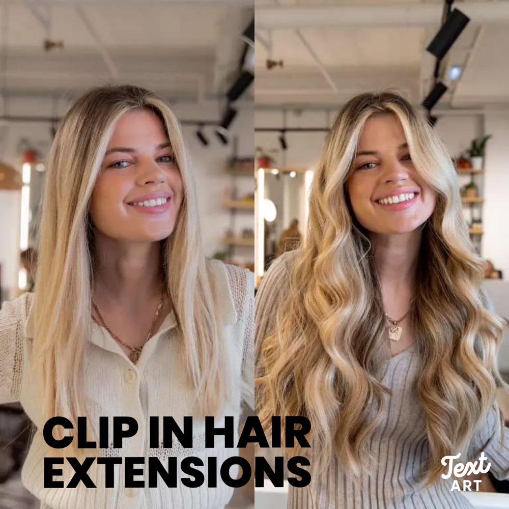 Clip in Hair Exten Install/fitting