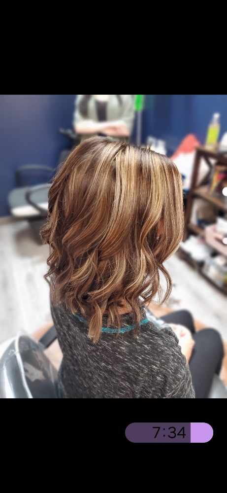 Root Color, Partial Highlight