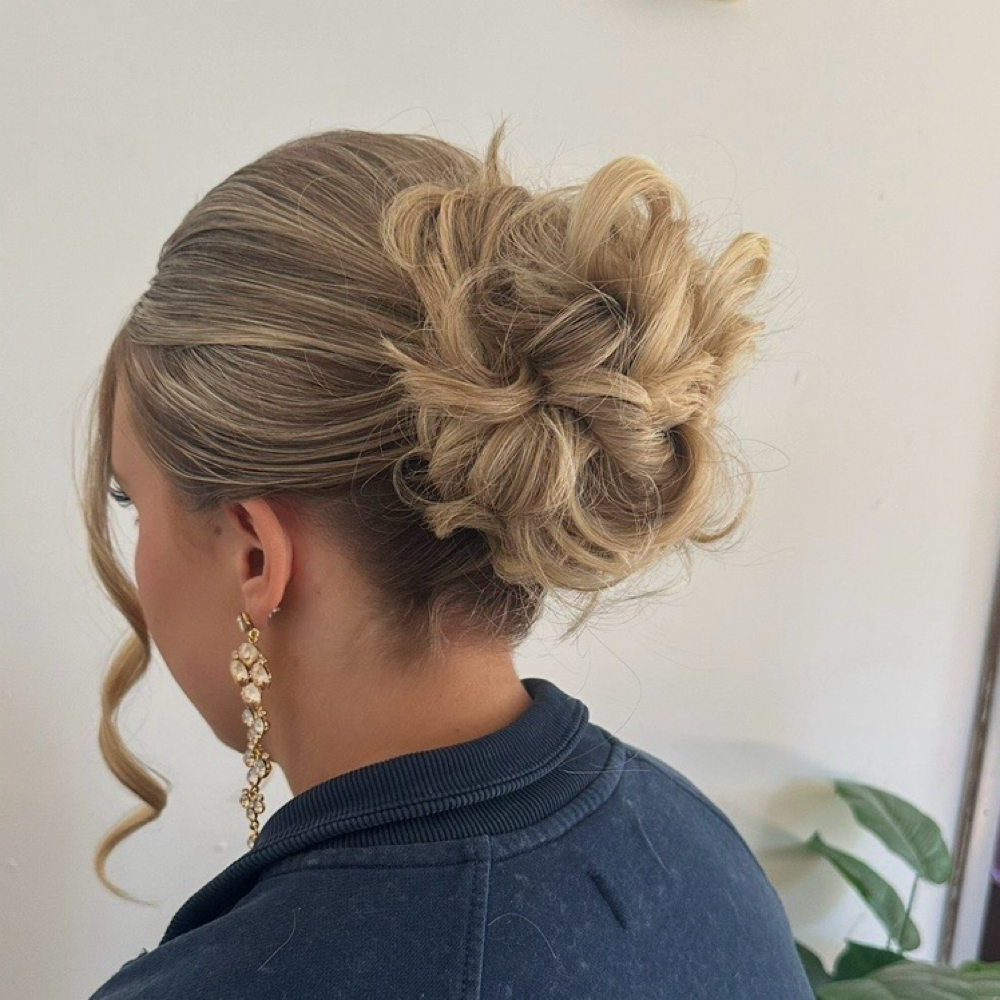 Bridal Hair Trial at S.L. Artistry in Franklin, WV