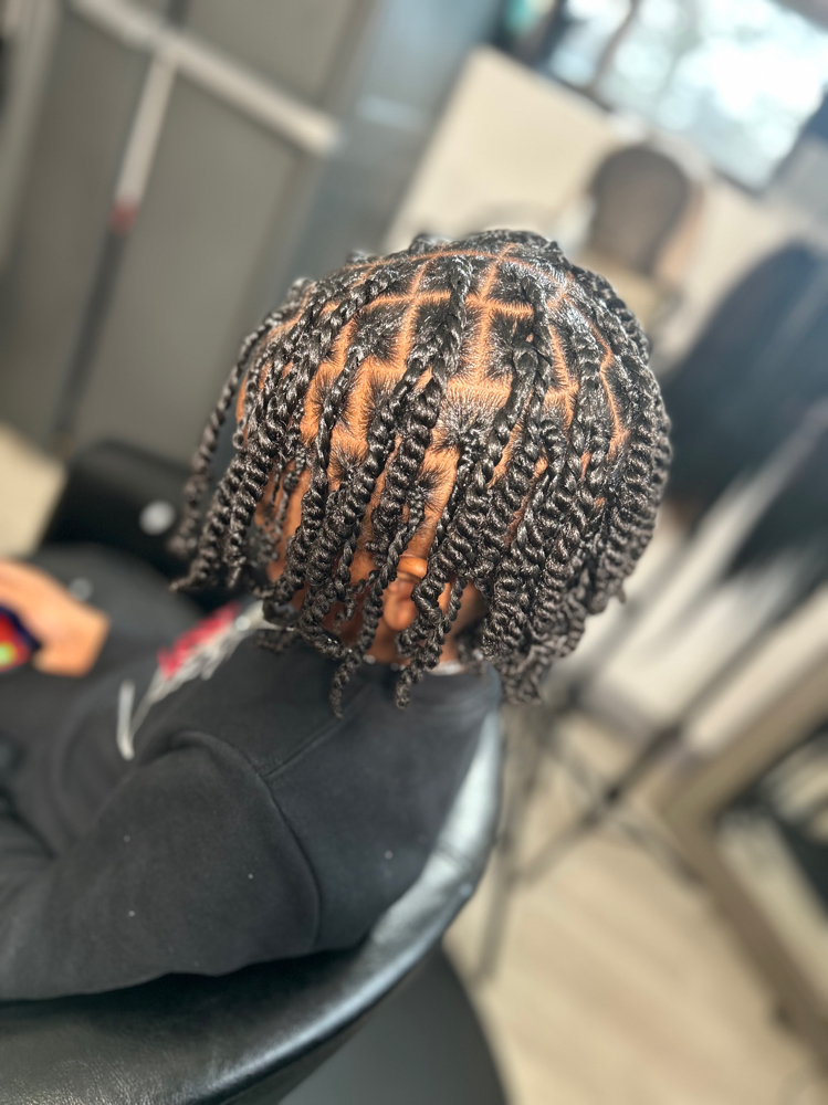 Lil boys Twists/Plats (4-12)