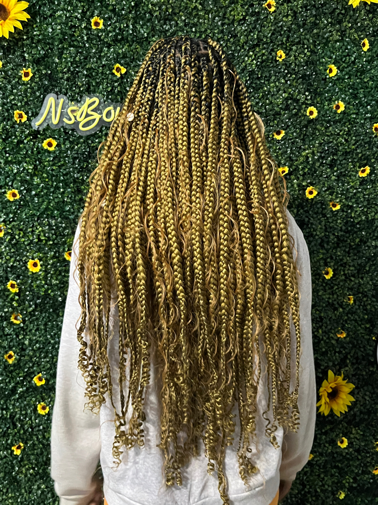 Knotless Box Braids/ Smedium