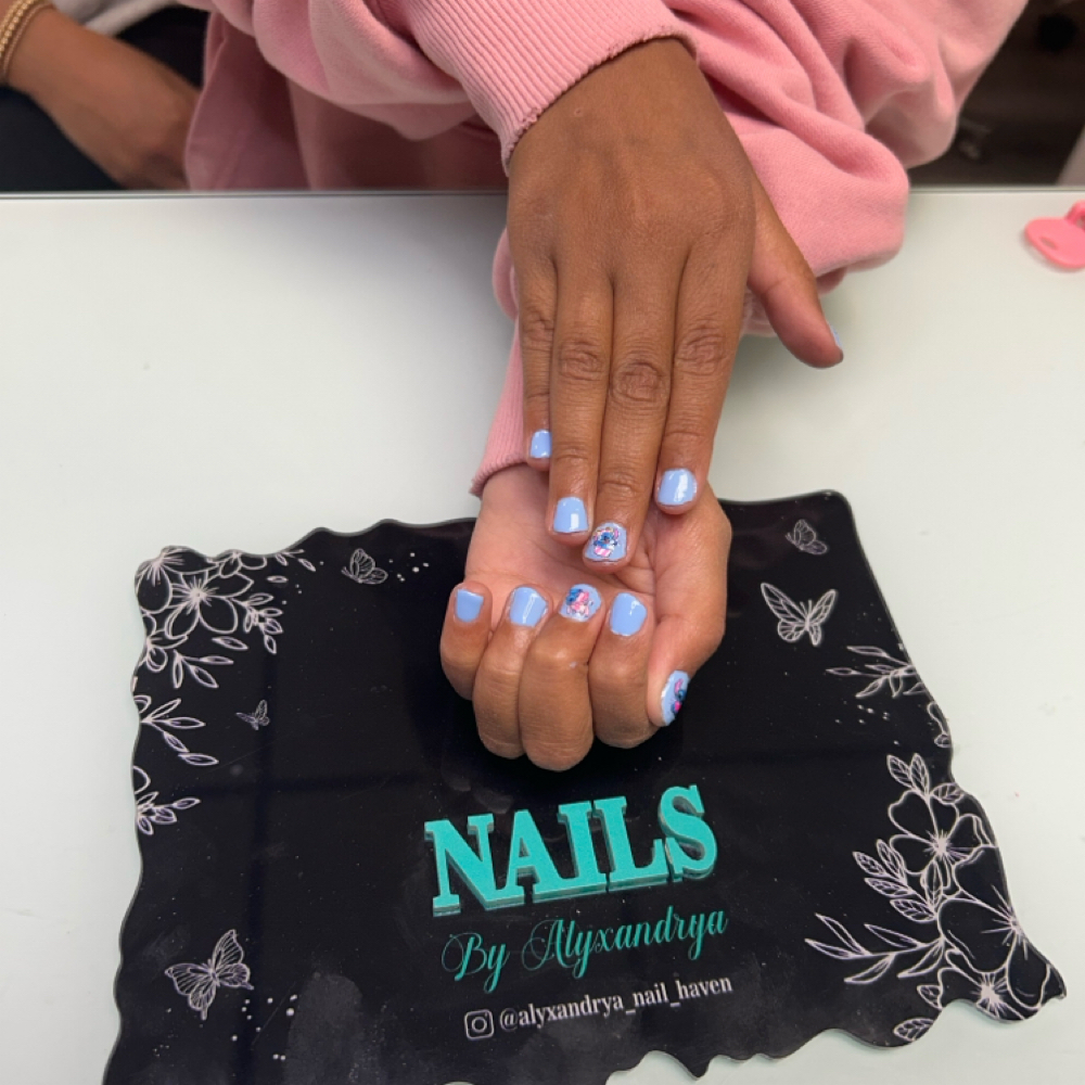 Kids Manicure at Alyxandrya Nail Haven in Ventura, CA