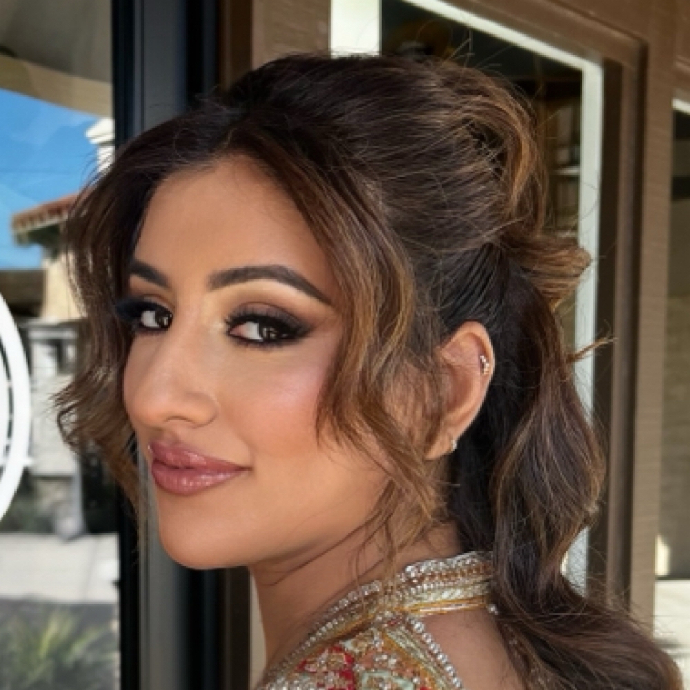 Soft Glam makeup at Pure Strand Hair Co. in Anaheim, CA