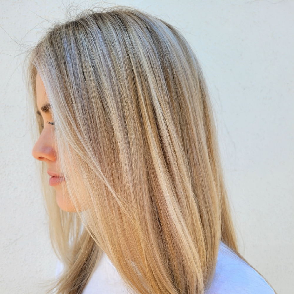 Dimensional Highlights (partial) at Rosemary V Hair in Austin, TX