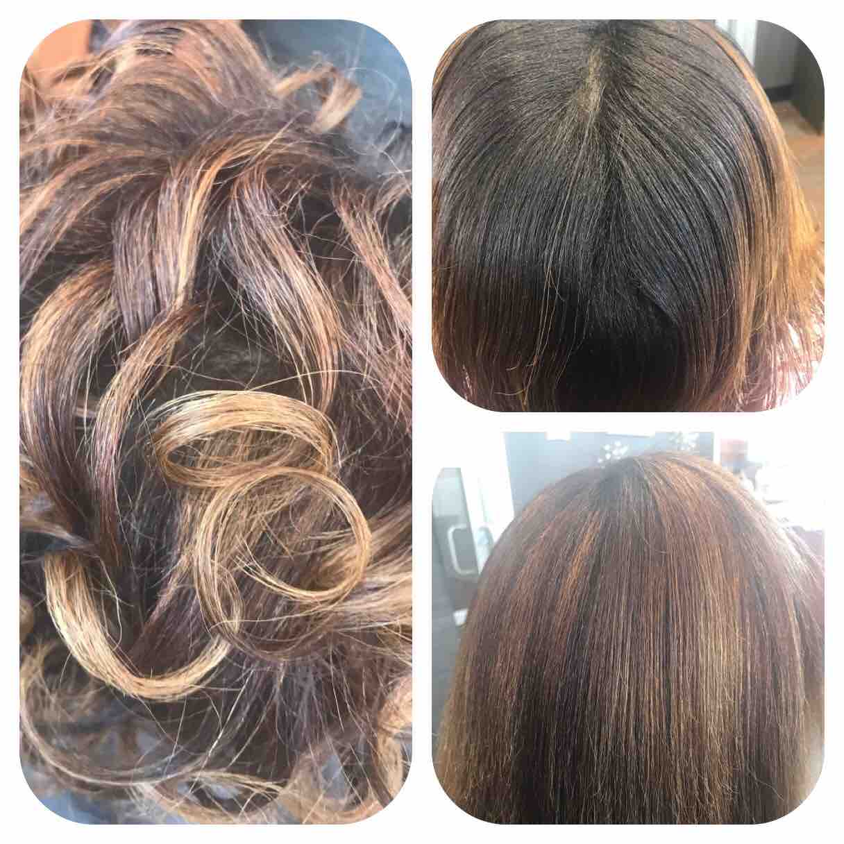 Permanent color root retouch/style