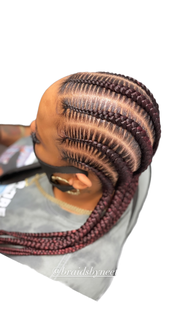 7/8 Stitch Braids at Modern Aesthetics Studios in Oakbrook Terrace, IL