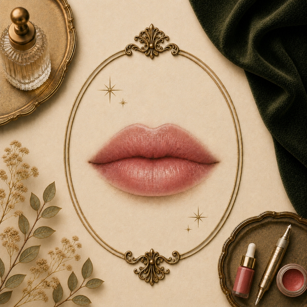 Lipblushing at So Pretty It Hurts Permanent Makeup Studio in Lexington, KY