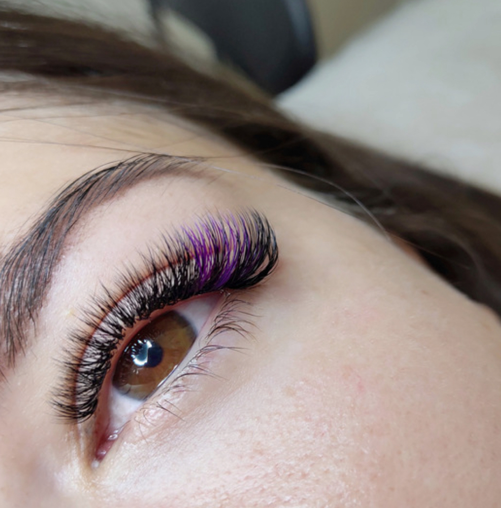 Color Eyelash Extension