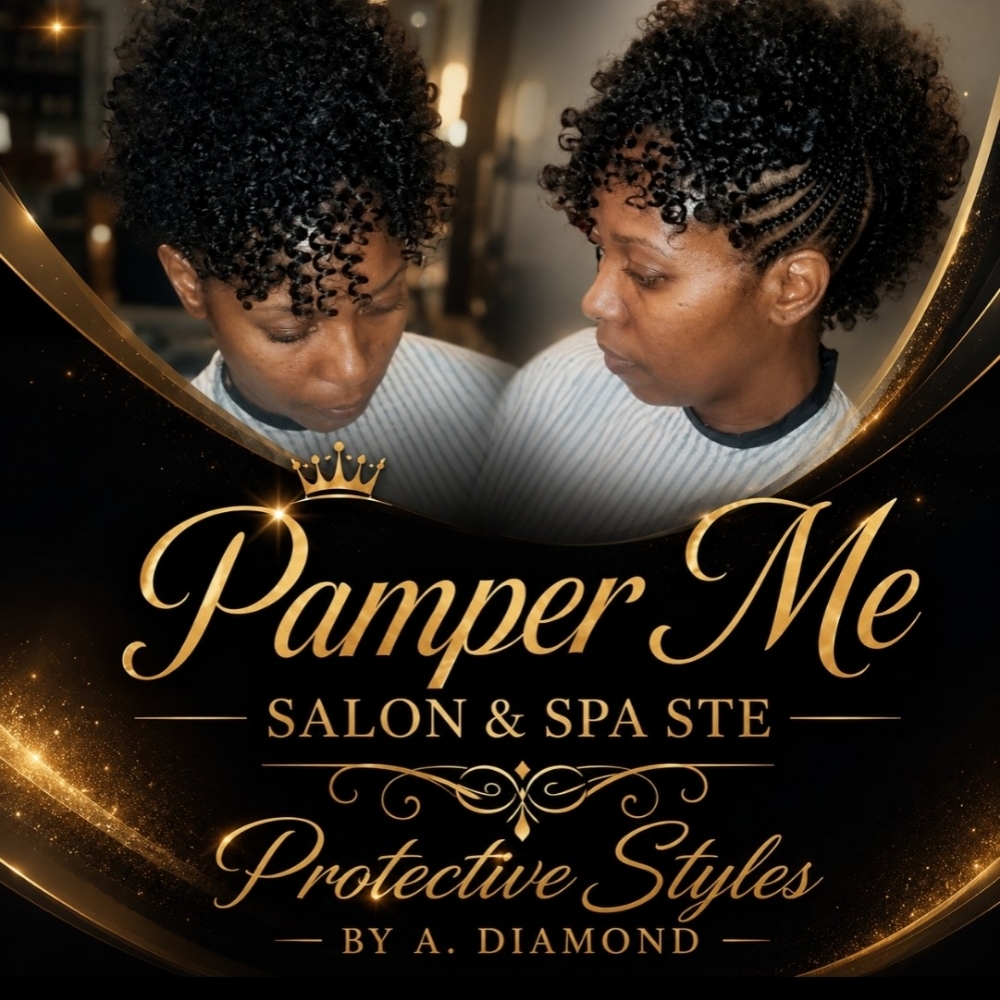 Shampoo & Style (Natural Hair) at Pamper Me Salon & Spa Ste in Georgia, GA