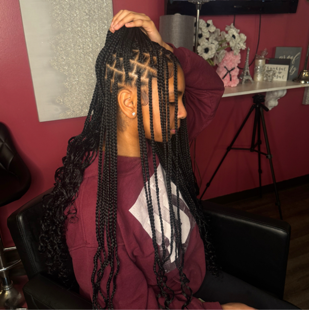 Medium Knotless ๐ at Braids By Tk ๐ in Sherwood, AR