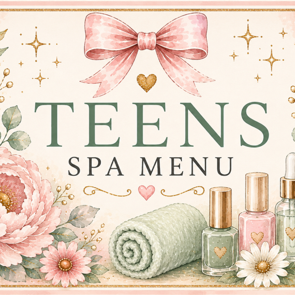 Teens Spa Menu (15yrs-18yrs) at Jackie Cosmo in Medford, OR