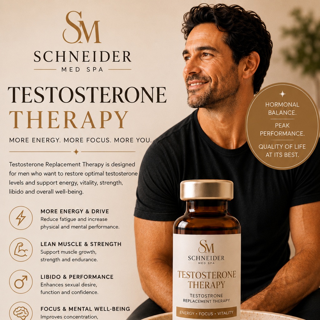 Testosterone Therapy at Schneider Med Spa in Ocoee, FL