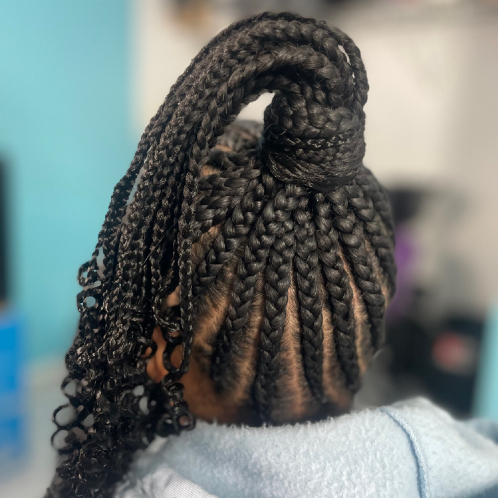 Braided ponytail at GlamSus LLC in Naperville, IL