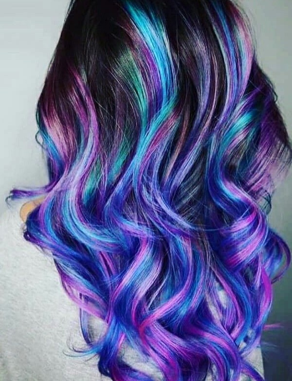 Unicorn Hair Coloring