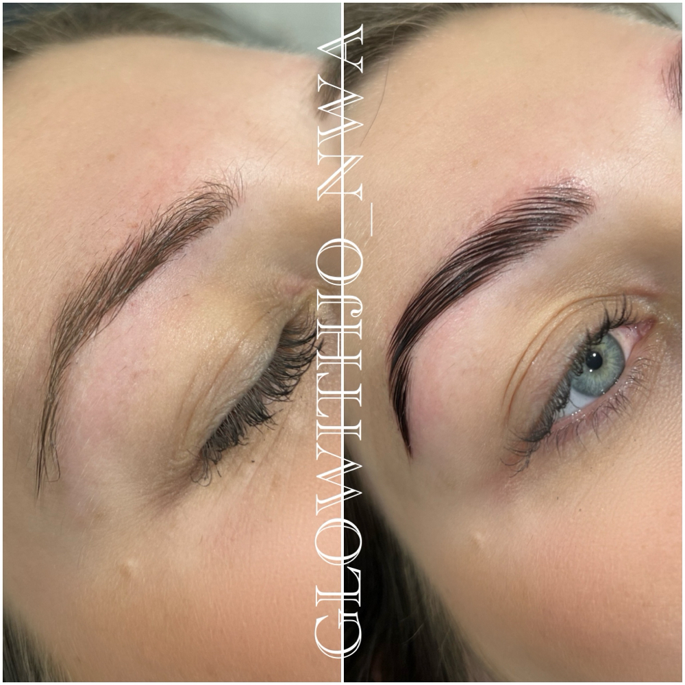 Brow Lamination + Tint