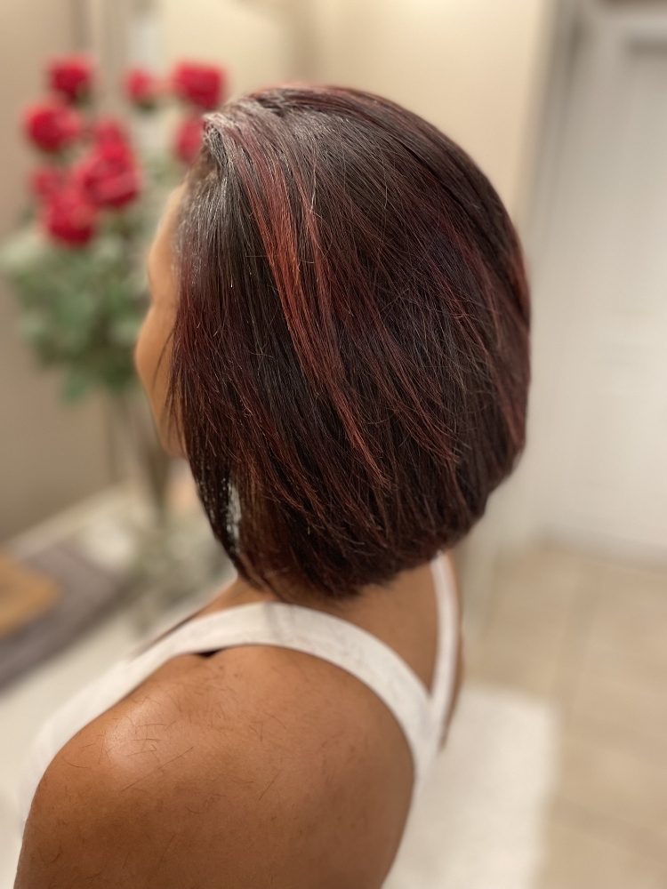 Blowdry Style and Haircut