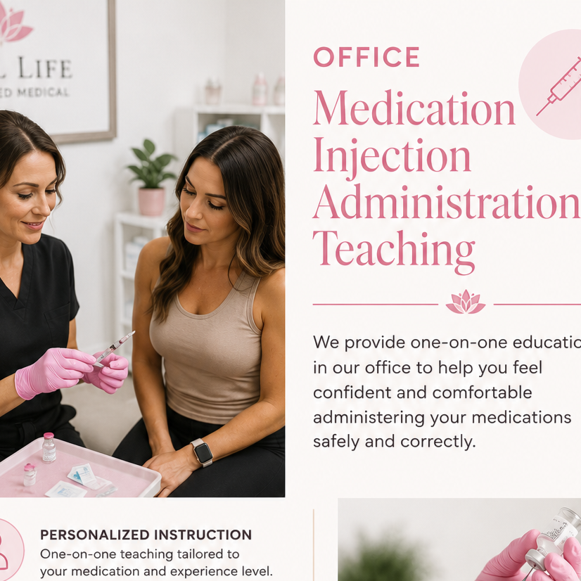 OFFICE MEDICATION TEACHING at Well Life Integrated Medical LLC in Okeechobee, FL
