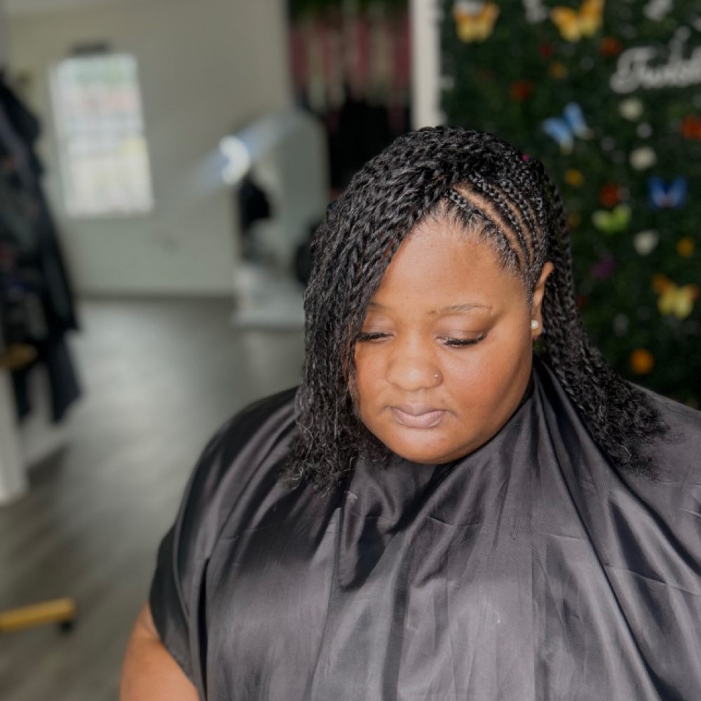 Braids / Two Strand Natural Hair at TwistedByLanayLLC in Bossier, LA