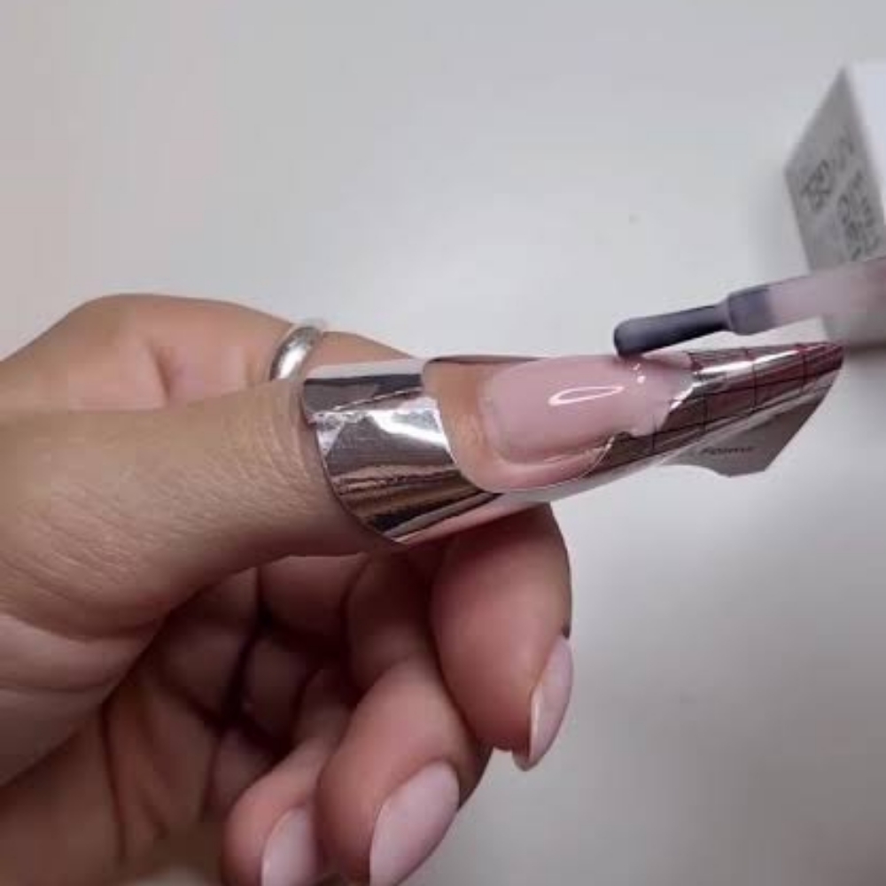 Builder gel extensions at Iliana's Nail Salon in Verona, WI