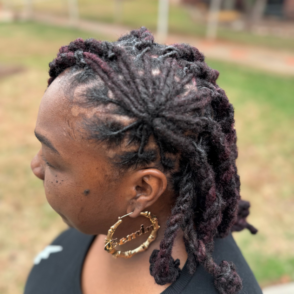 Advanced Styles:PipeCleaners,Petals at Layla’s Locs of Luv in Palmyra, VA