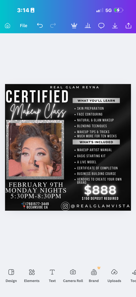 Makeup Course 8 Weeks