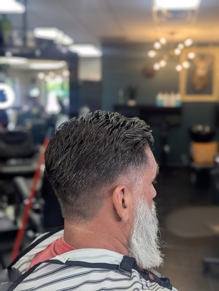 Adult Haircut + Beard