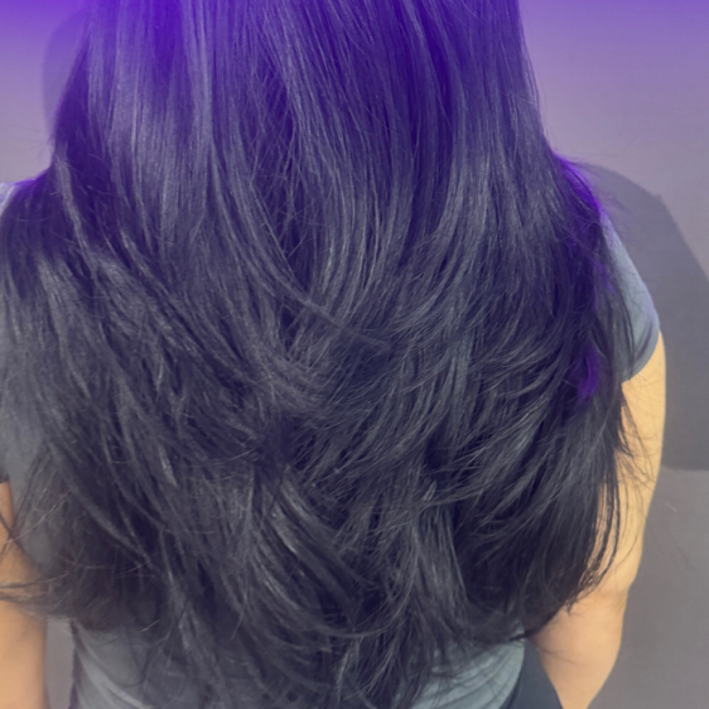 Shampoo & Blowout at The Society Salon & Spa in Waco, TX