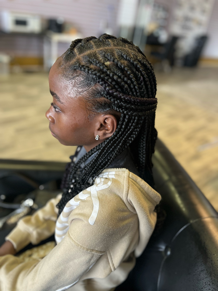 Kids Knotless Braids