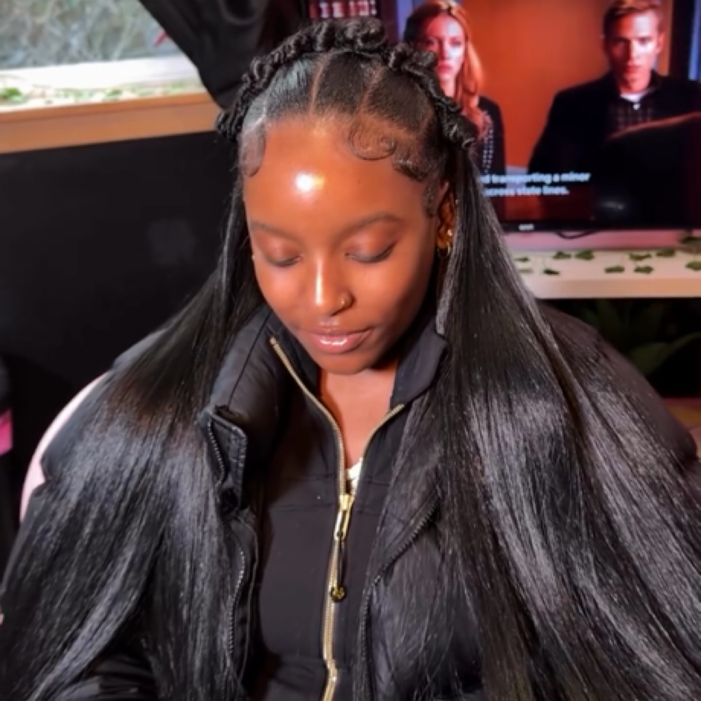 Half Up Half Down Quick Weave at Bodiedby.zyaira in Parkland, WA