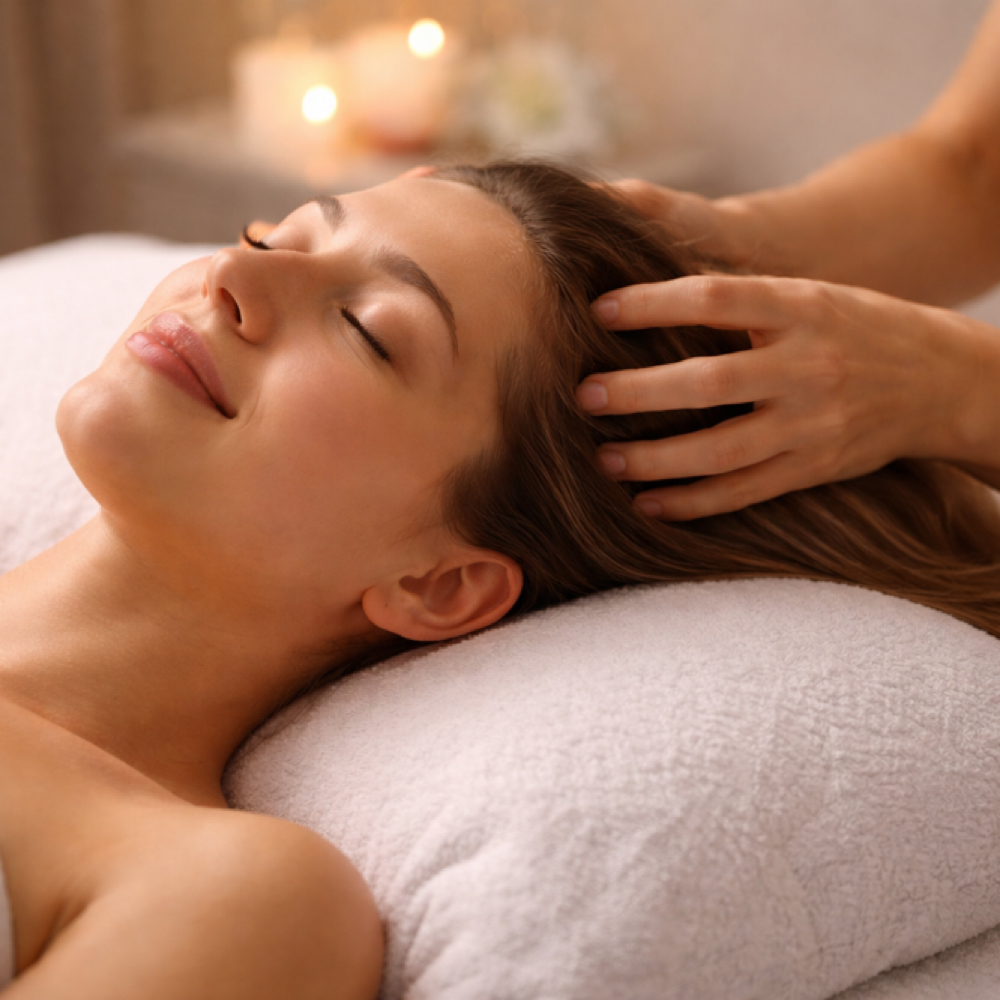 Extended Scalp Massage Add-On at Sol & Skin Wellness in Duncanville, TX