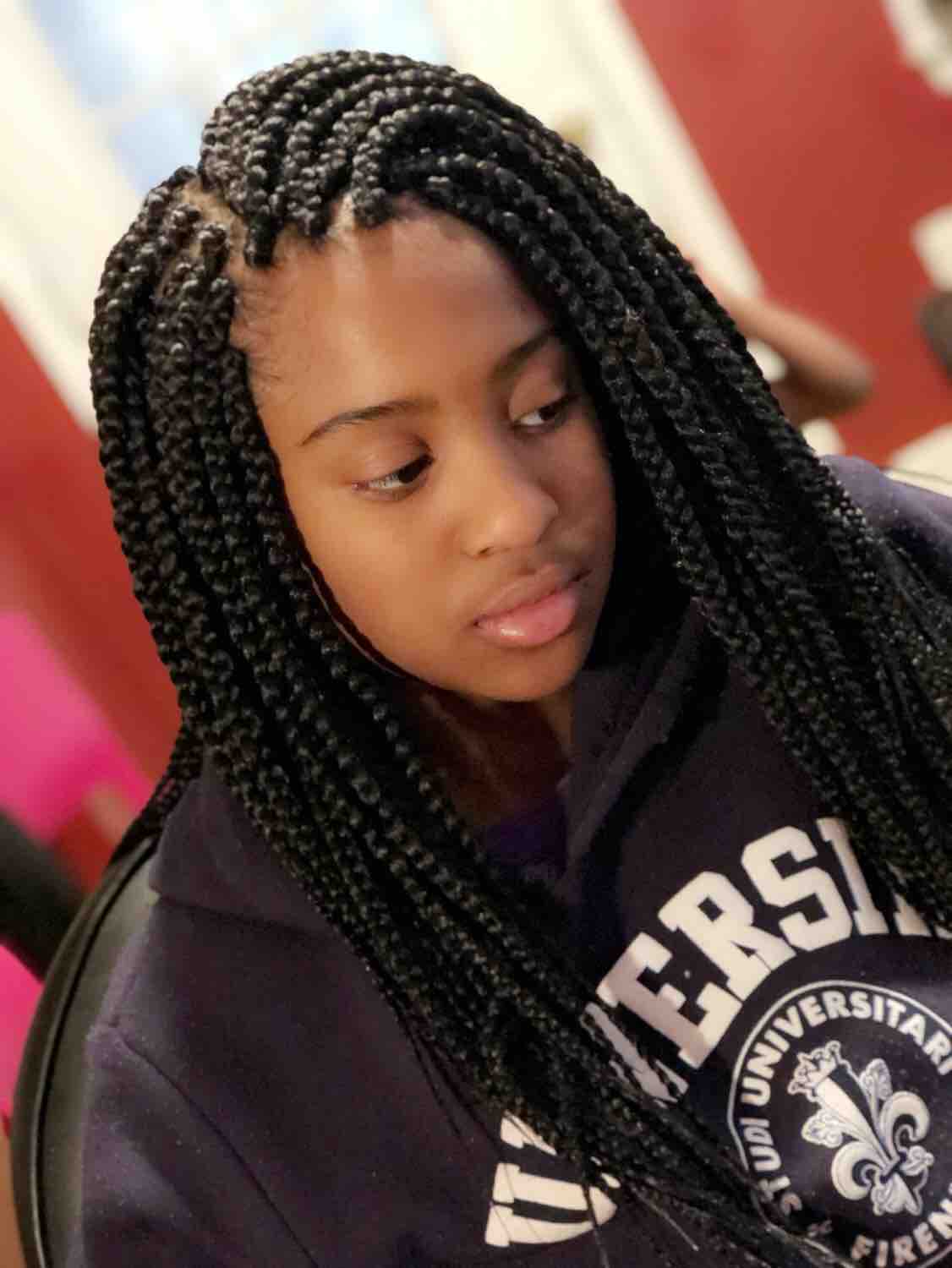 Kids Box Braids Ages 12 & Under