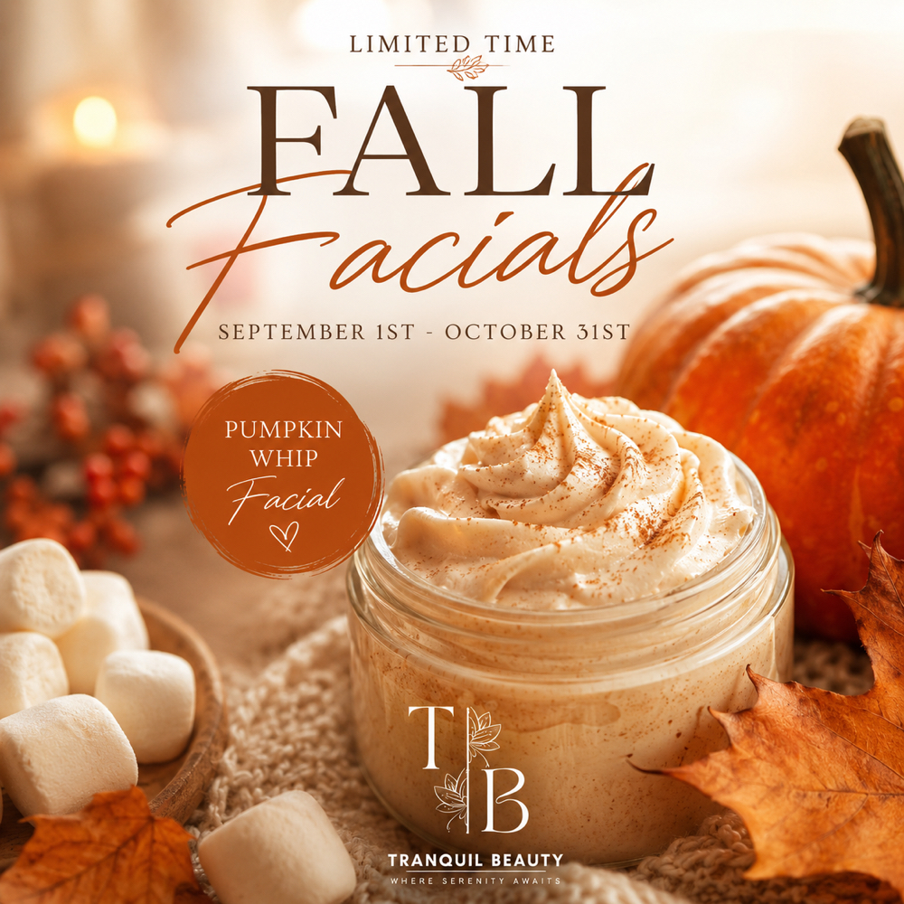 Pumpkin Whip Facial at Tranquil Beauty in Iron Mountain, MI