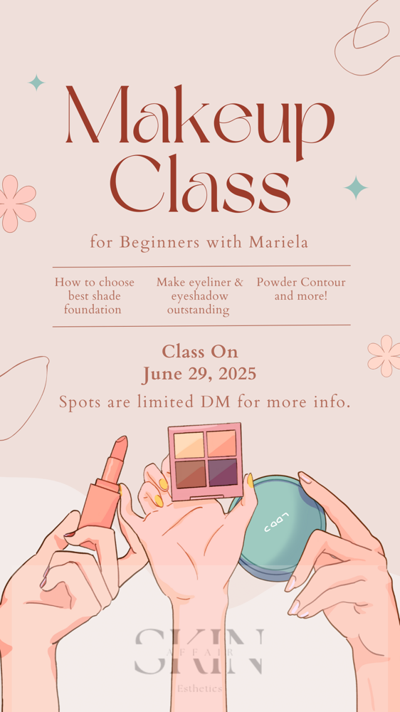 Self Application Makeup Class 06/29