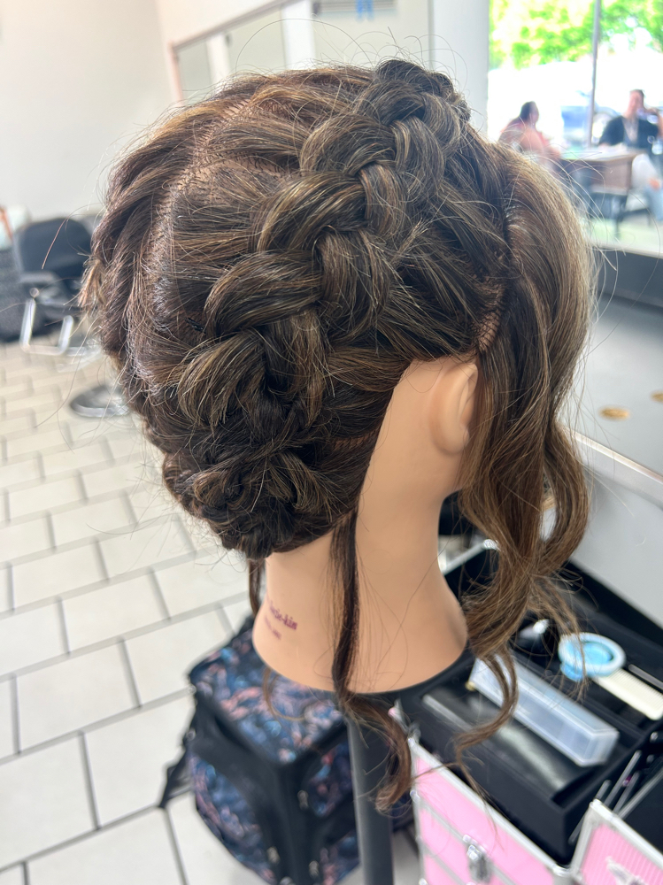 Bridal Updo- Bride
