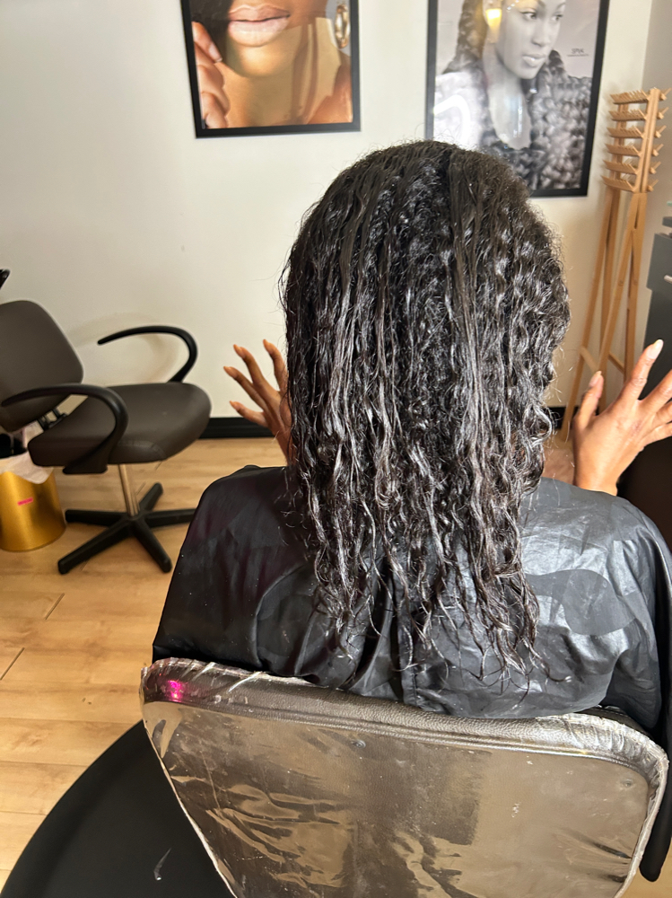 Shampoo, Blow Dry, Braid Down