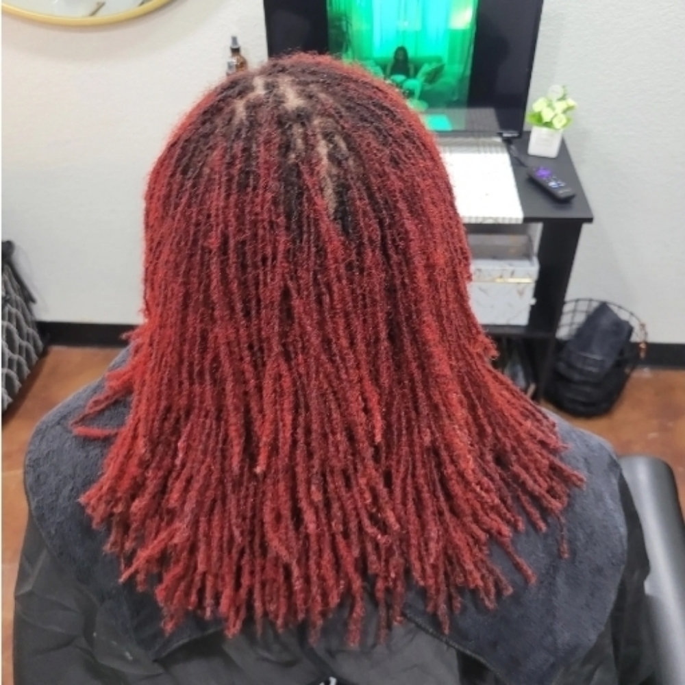 Hair Coloring at LocsRocked in Killeen, TX