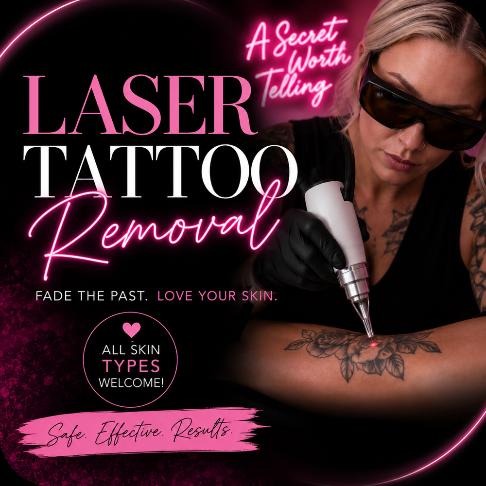Laser Test spot at Kiss & Tell Studio in Muscle Shoals, AL