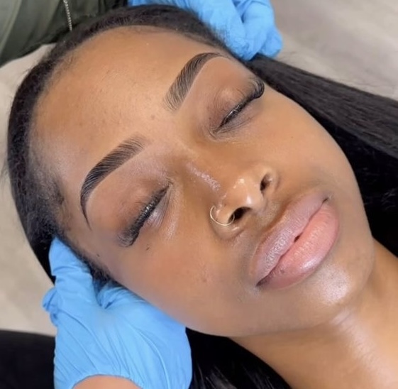 Brow Tint /Wax at The Glam clinic in Raleigh, NC