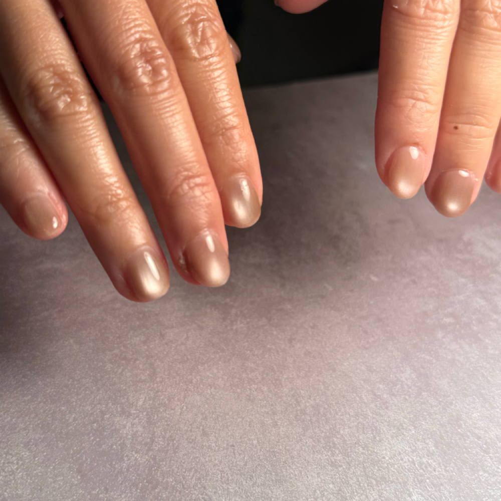 Soft Glow Cat Eye at nails by Shoko in Charlotte, NC