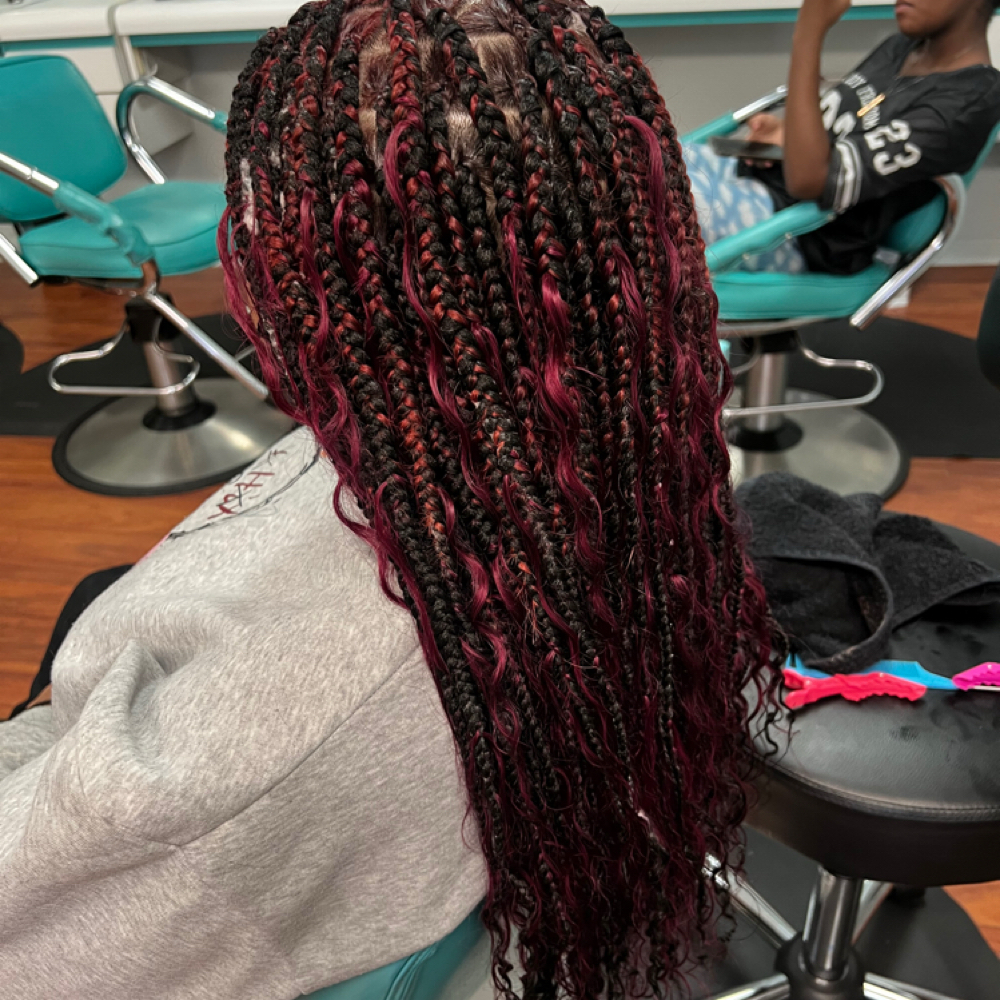 Box Braids (Boho/Goddess)-$175 & Up at Braid Nation, LLC in Smyrna, DE