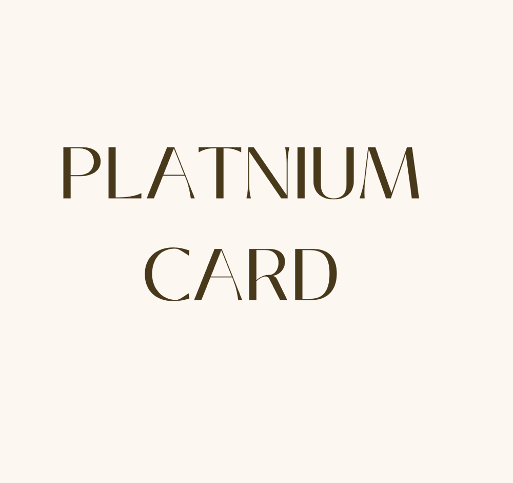 Platnium Card