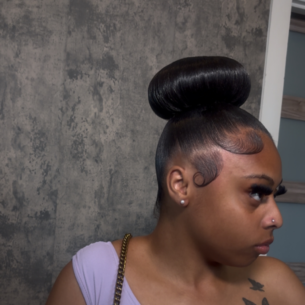 Natural Bun at Thebarbieeffect in Nashville, TN