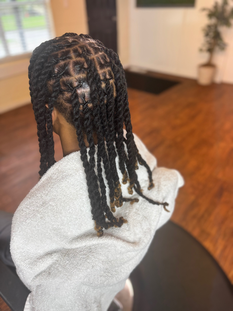 Loc Detox, Retwist, & 2 Strands at The Hot Spot in Harlem, GA
