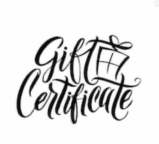 Gift Certificate