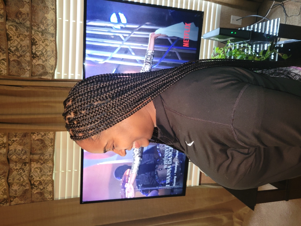 Medium Knotless And Box Braids at Goddess Creations By Mika, LLC in Starkville, MS