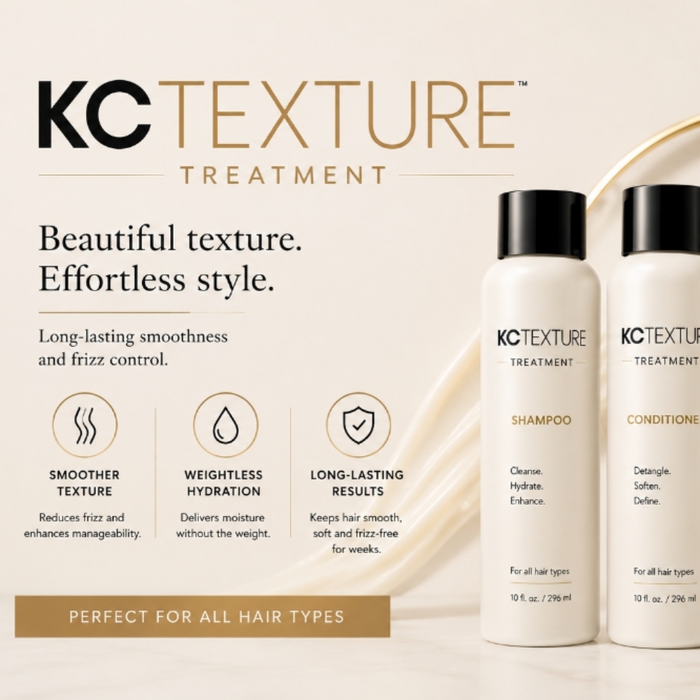 Keratin Complex KCTEXTURE For Curly at Envy Waves Hair salon in North Port, FL