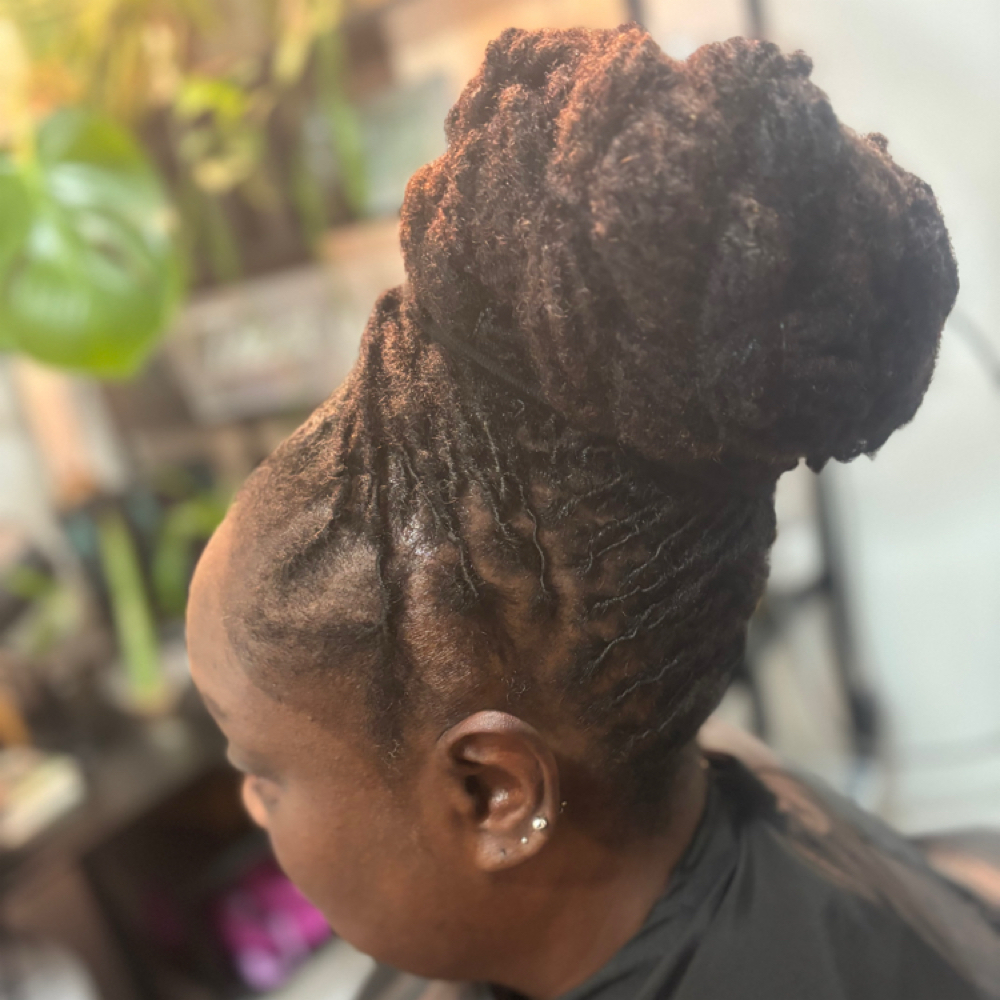 Complex Style at SaMecia Blount Locs Hair in Durham, NC
