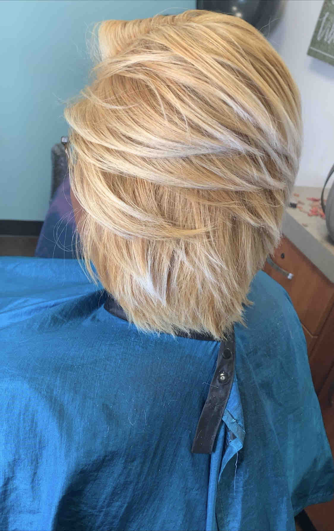 Full Head Blonde Service(shoulder)