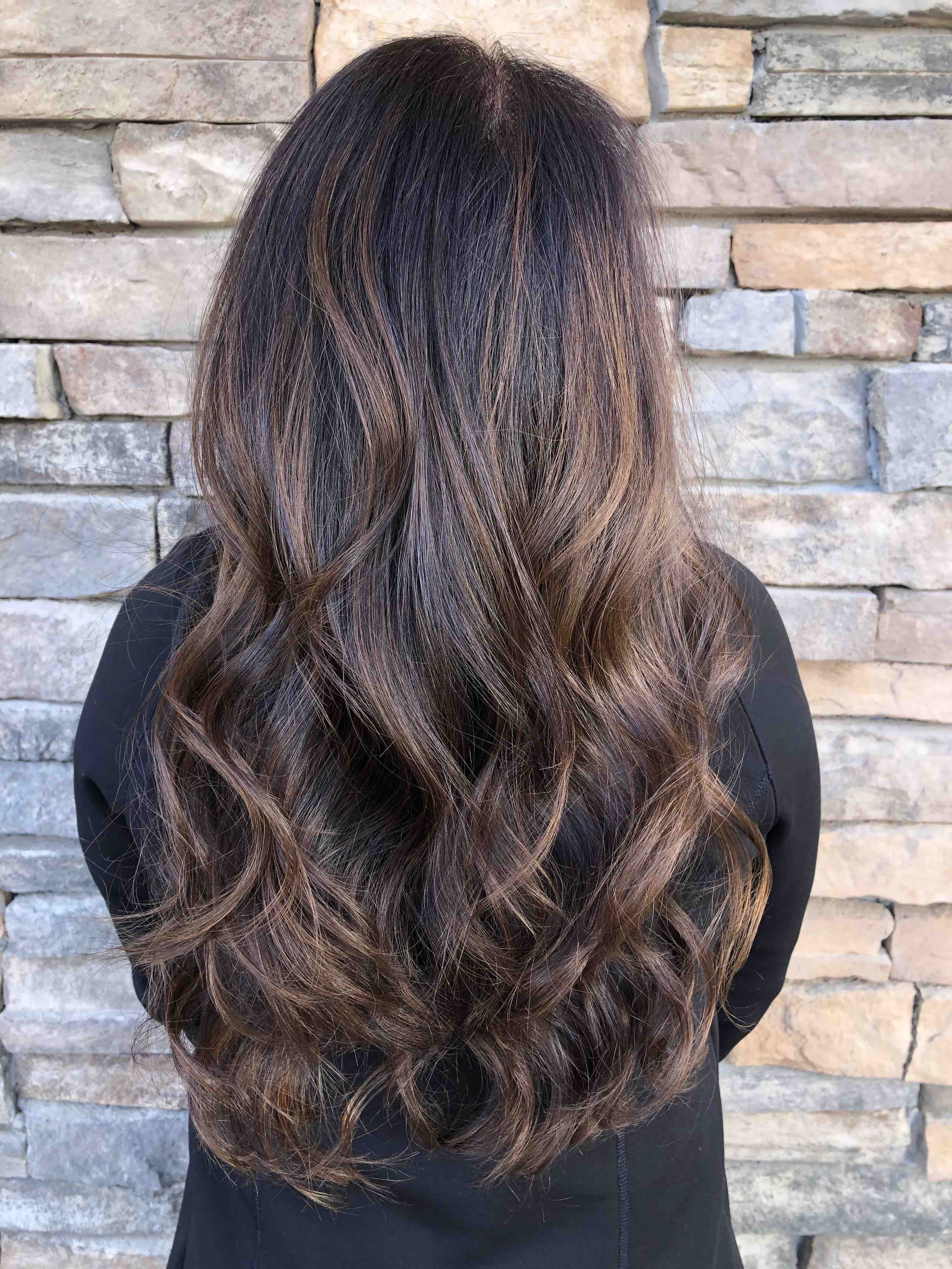 Root Color + Balayage